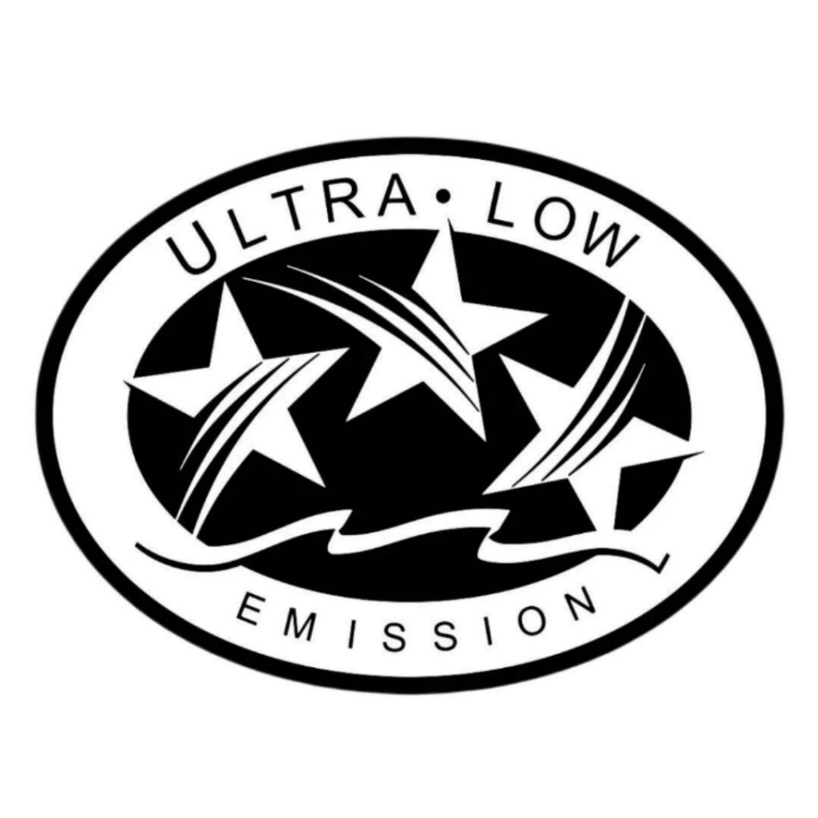 3X Ultra Low Emission Outboard Graphic Sticker Decal