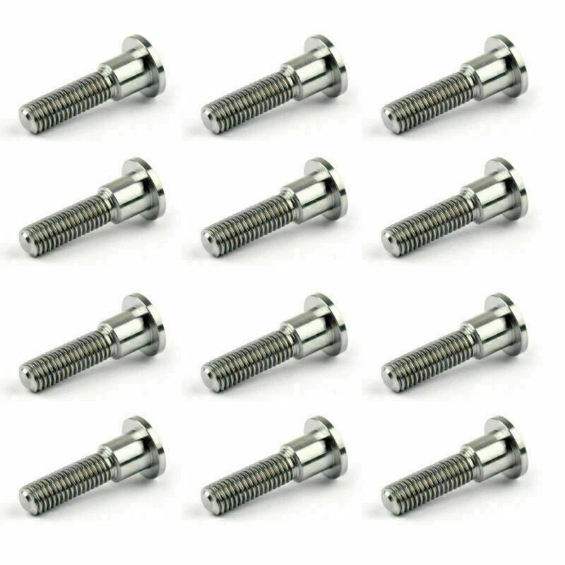 12pcs M8 x 33mm Titan-color Brake Rotor Bolts for Suzuki GSXR