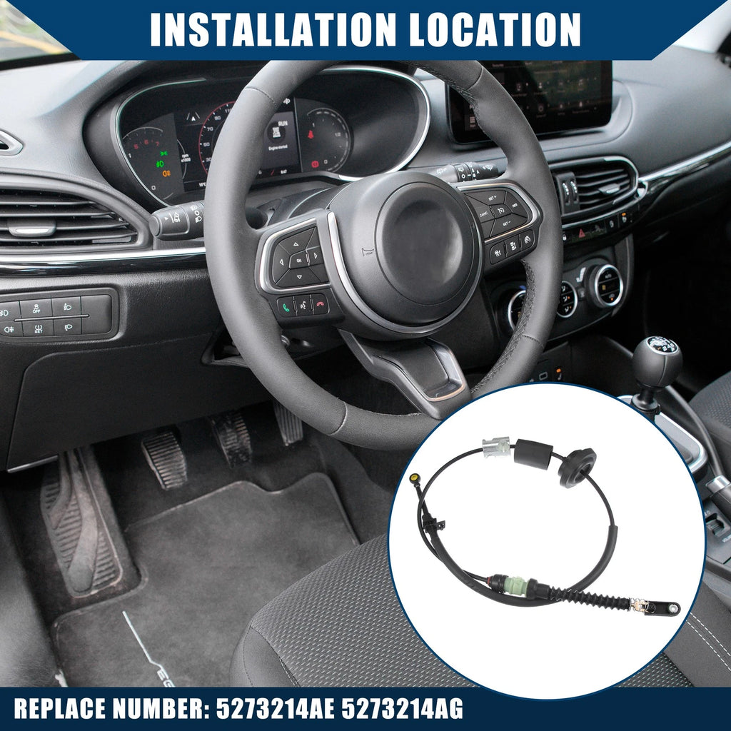 Auto Transmission Gearshift Control Cable Replacement for Chrysler Dodge (2002–2004)