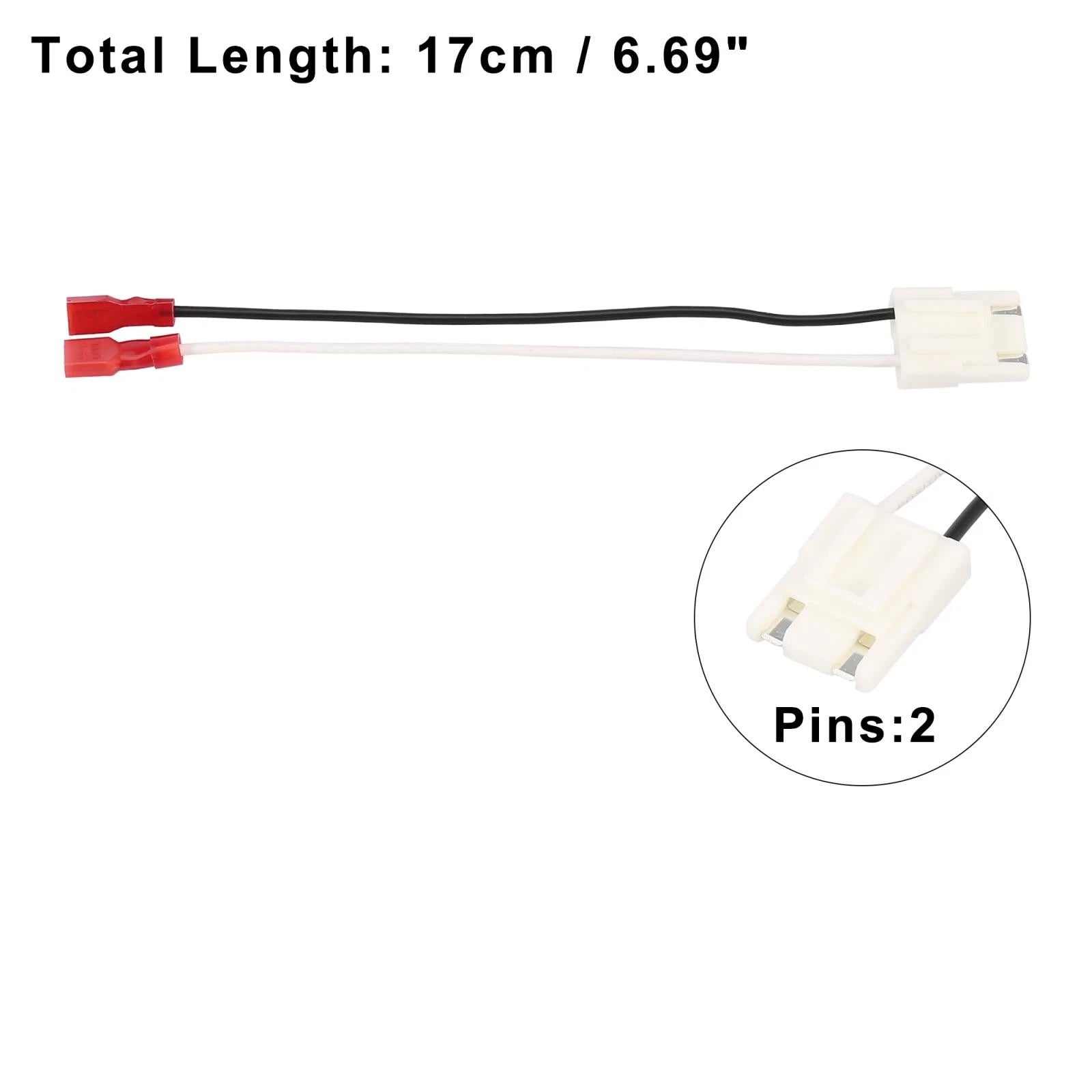 2pcs Speaker Connector Harness Adapter Replacement for Jeep Dodge 1984–2002