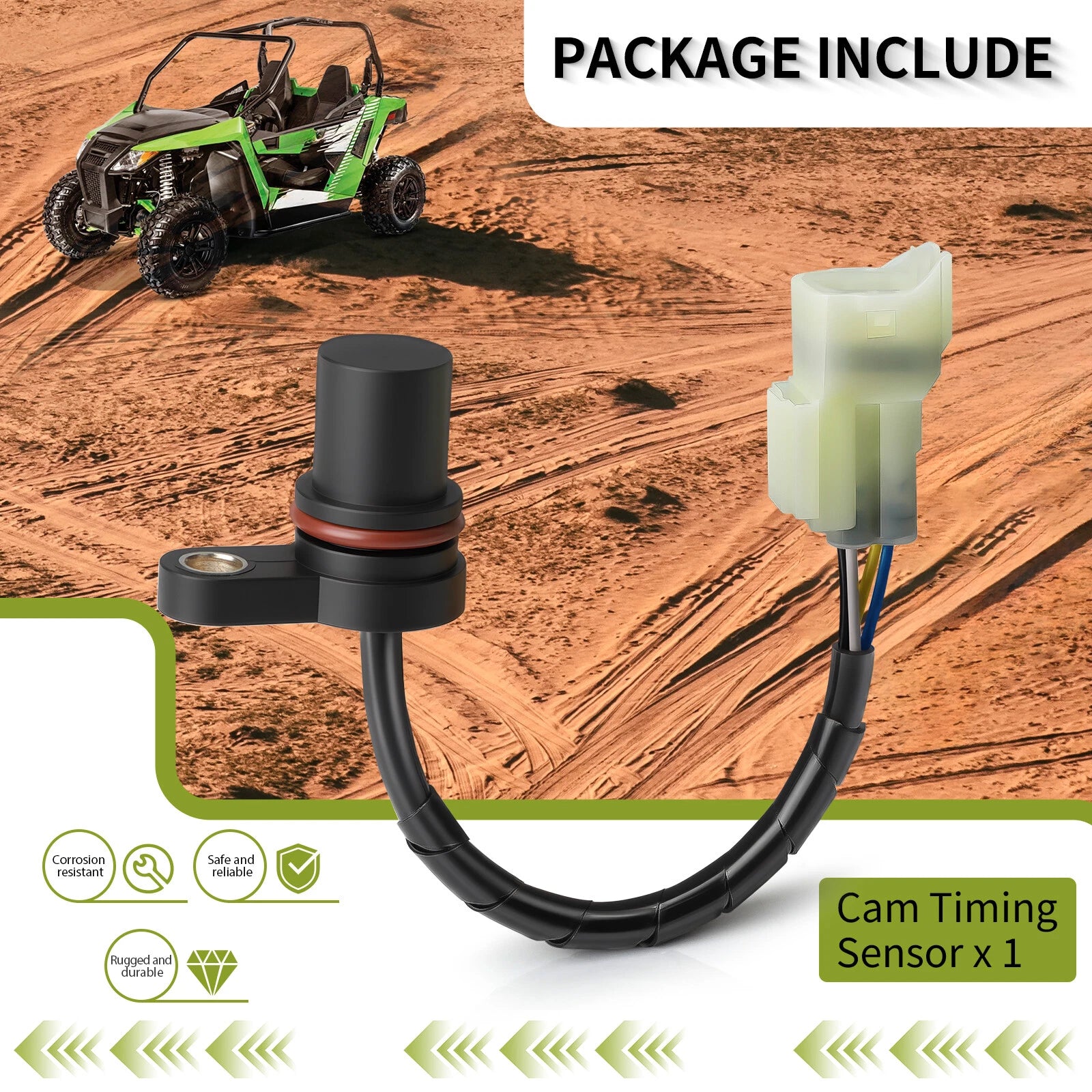 Cam Timing Sensor for Arctic Cat Wildcat Trail 700, Wildcat Sport 700 (2014–2020)