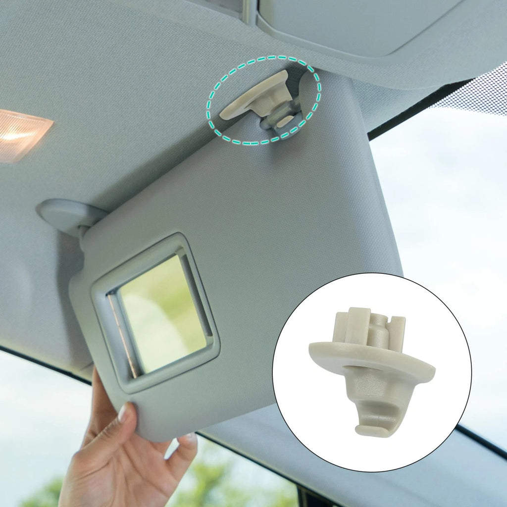 Sun Visor Hook Clip Bracket Retainer for Dodge Nitro (2007–2012)