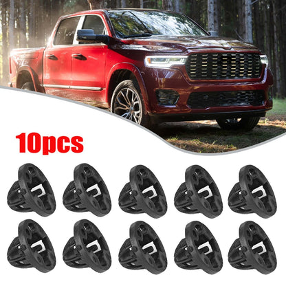 Set of 10 Tail Light Grommet Retainer Mount Clips for Dodge 1500/2500/3500 (2007–2013)