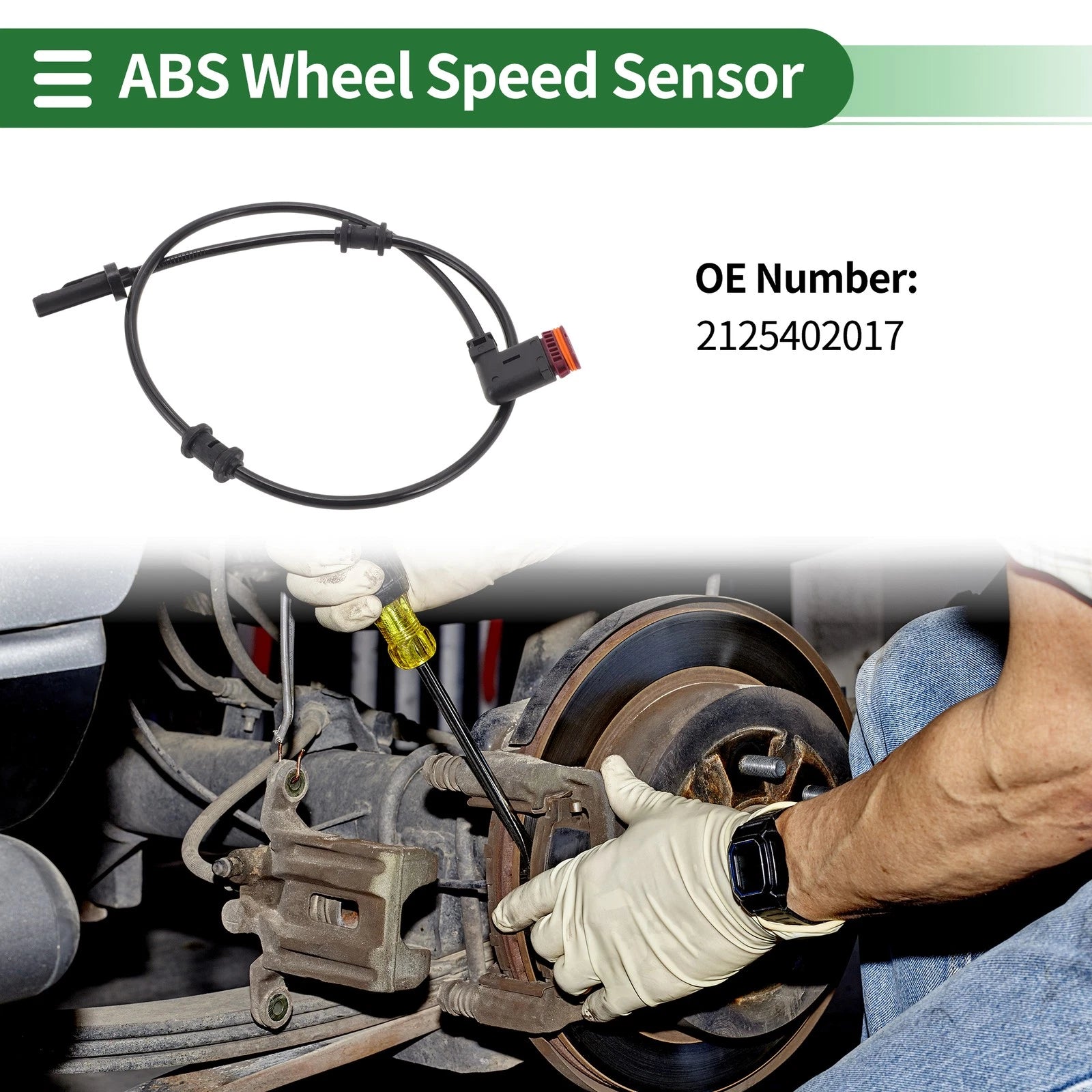 ABS Wheel Speed Sensor Replacement for Mercedes-Benz E260 (2010–2016)