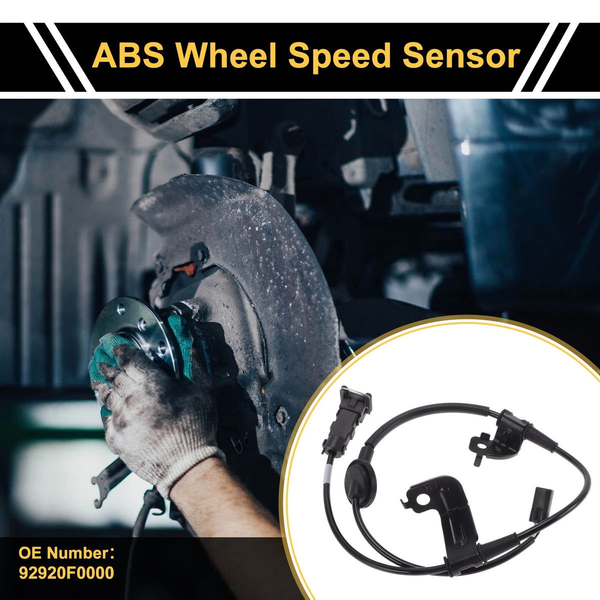 ABS Wheel Speed Sensor No. 92920F0000 for Hyundai Elantra (2017–2020)