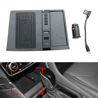 Wireless Car Charger Fast Charging Pad for Subaru Forester (2019–2022)