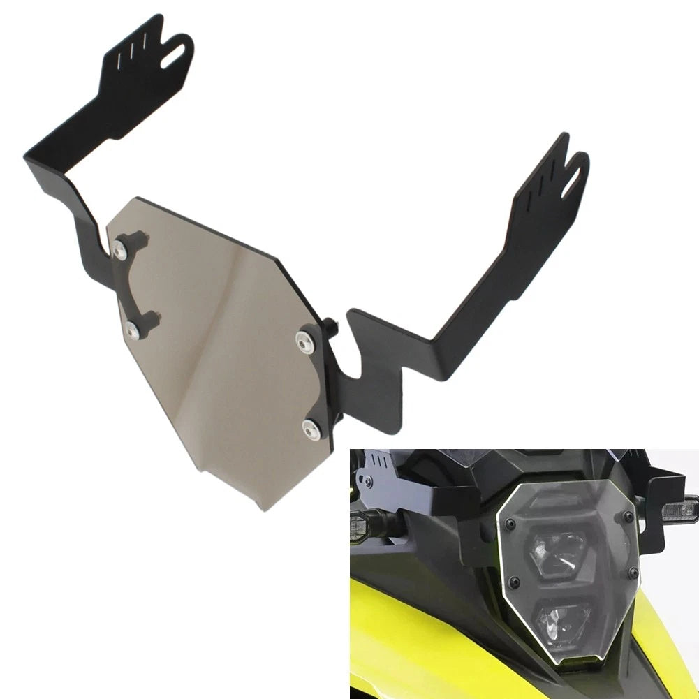 Smoke Headlight Guard Protector Cover for Suzuki V-Strom 800DE (2023–2025)