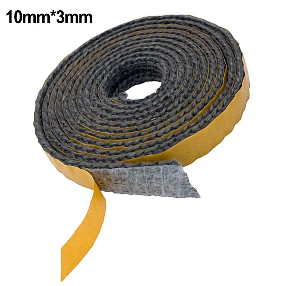Self-Adhesive Glass Seal Stove-Fire Rope 10mm Wide for