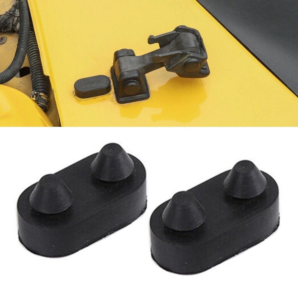 Set of 2 Locking Catch Brackets for 1997-2006 Models - Black Lock Latches