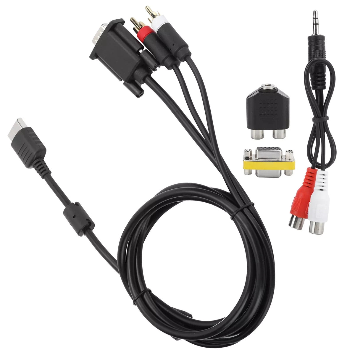 VGA HD Cable with Adapter for Dreamcast DC (1998–2001)