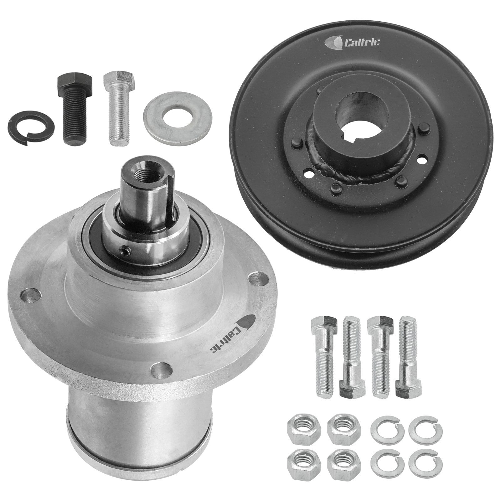 Deck Spindle and Pulley for Bad Boy Pup and Lightning 48 52 (2007–2009)