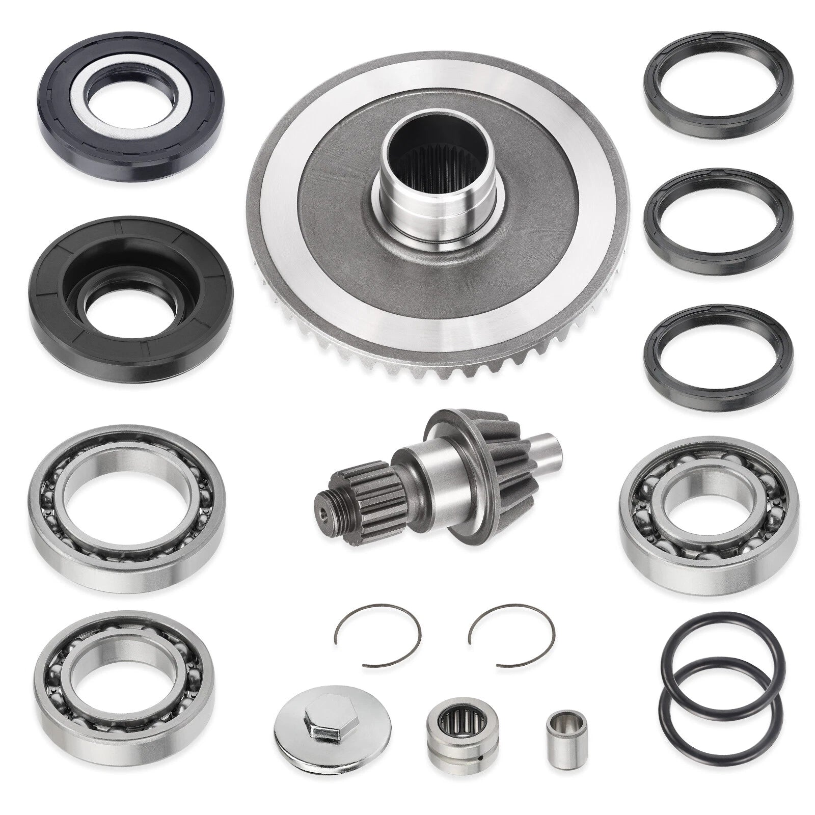 Rear Differential Rebuild w/ Gear Kit for Honda Recon 250 TRX250 (1997–2023)