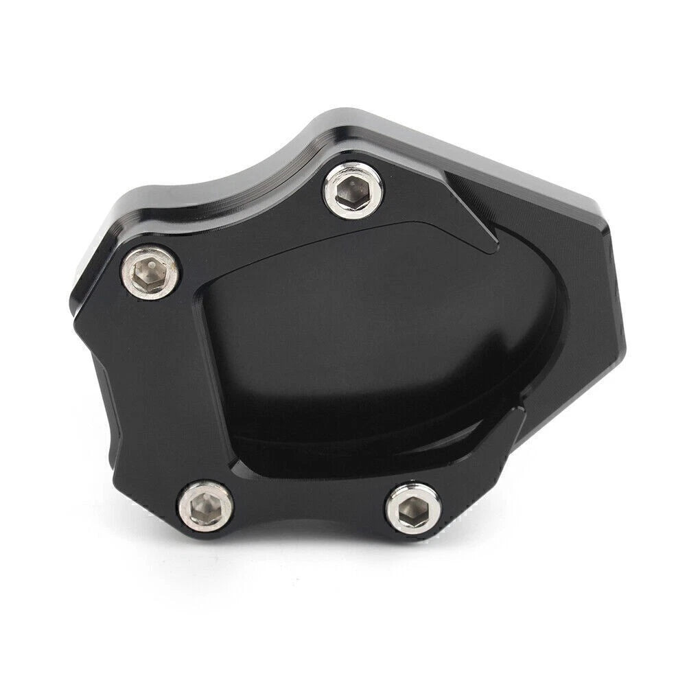 Kickstand Side Plate Pad for Kawasaki Versys 650 (2010–2016) Black