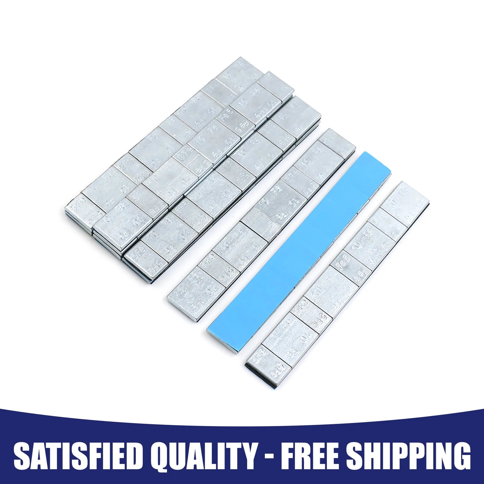 Adhesive Wheel Balance Weights Strips Motorcycle 134x18mm Universal (10)