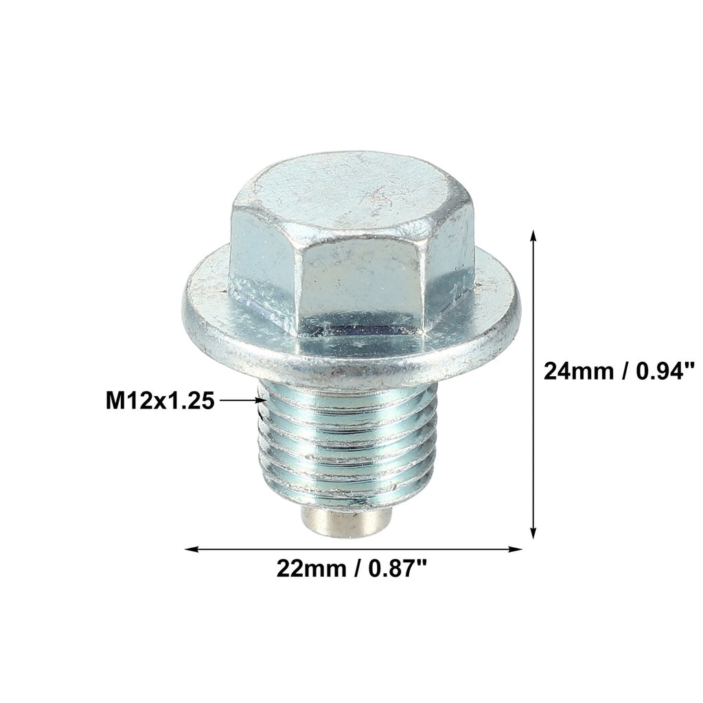 Oil Drain Plug Washer M12x1.25 Replacement Set for Toyota (2007–2015)