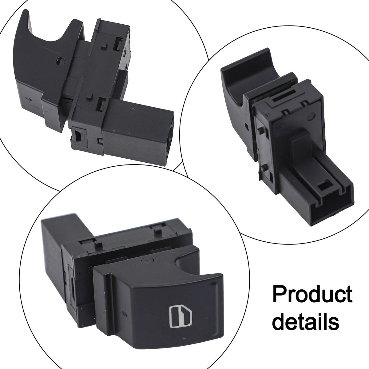 Window Lift Switch for Golf MK5 For Jetta For Passat Caddy Easy Installation