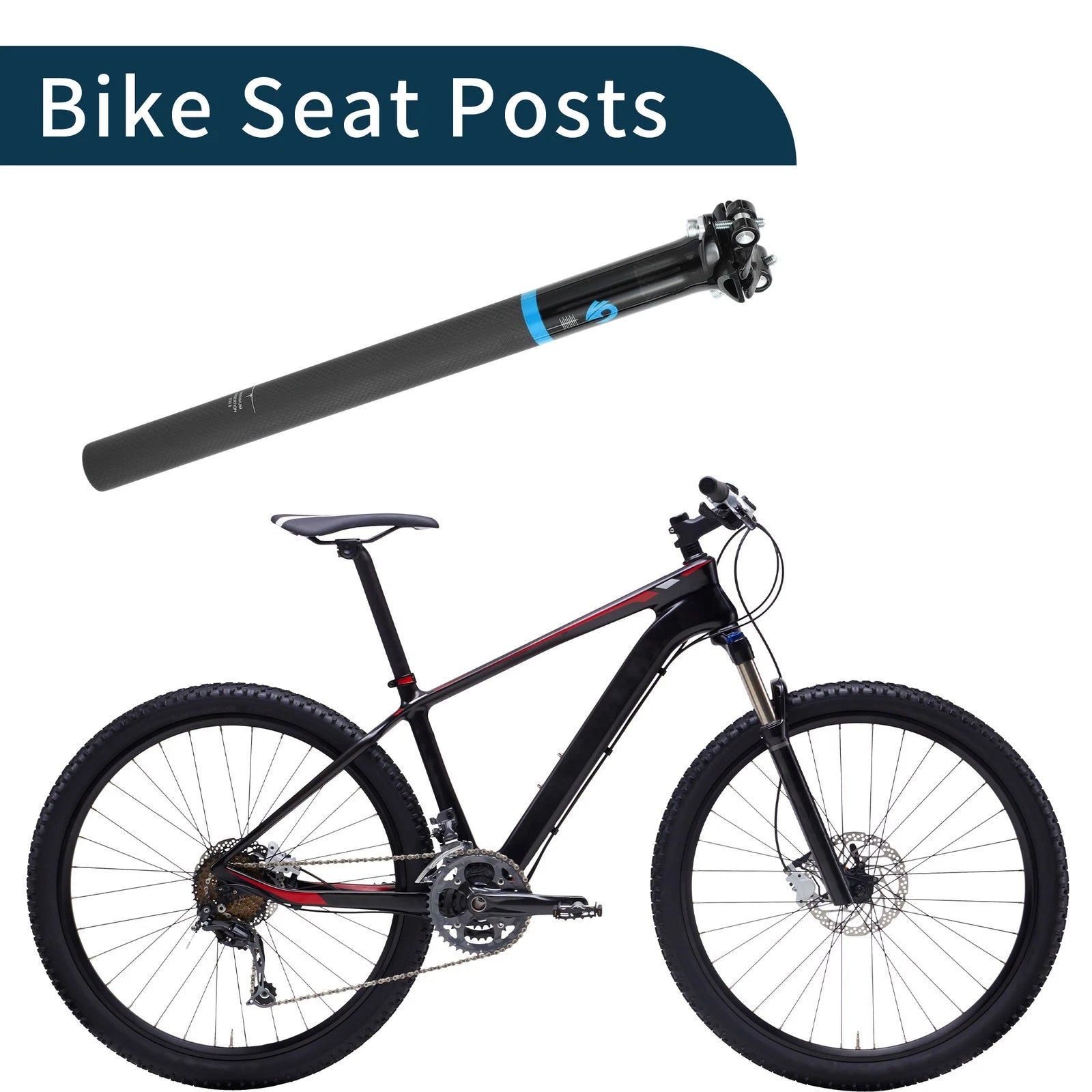 Seat Post 30.8mm Replacement for Trek Marlin 5 (2018–2023)