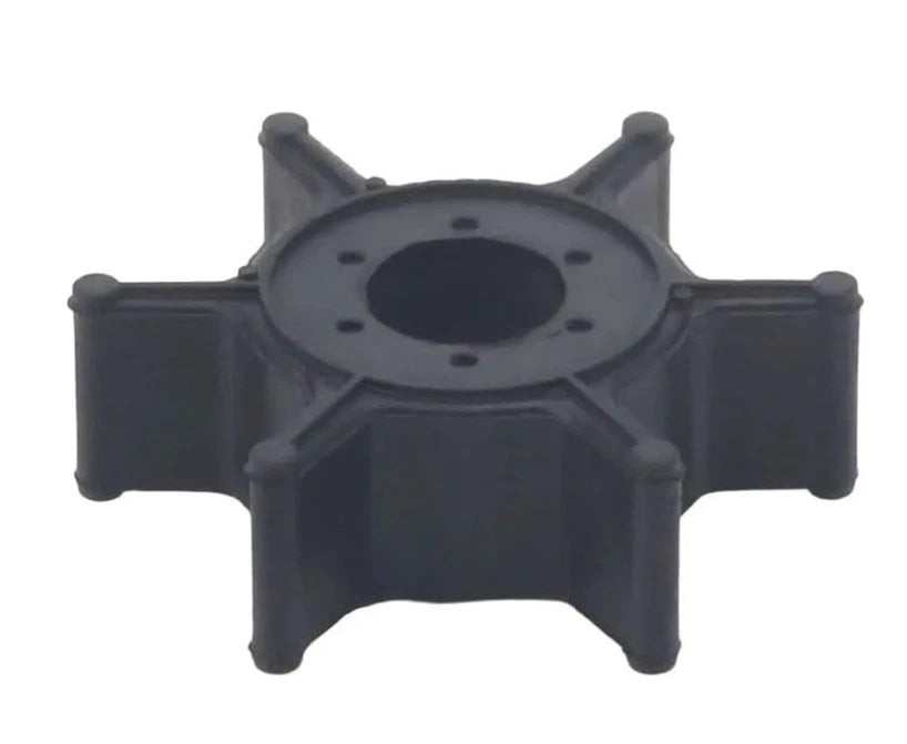 Water Pump Impeller with Pin for Yamaha 2 Stroke 4-5 HP Outboard (6E0-44352-00)