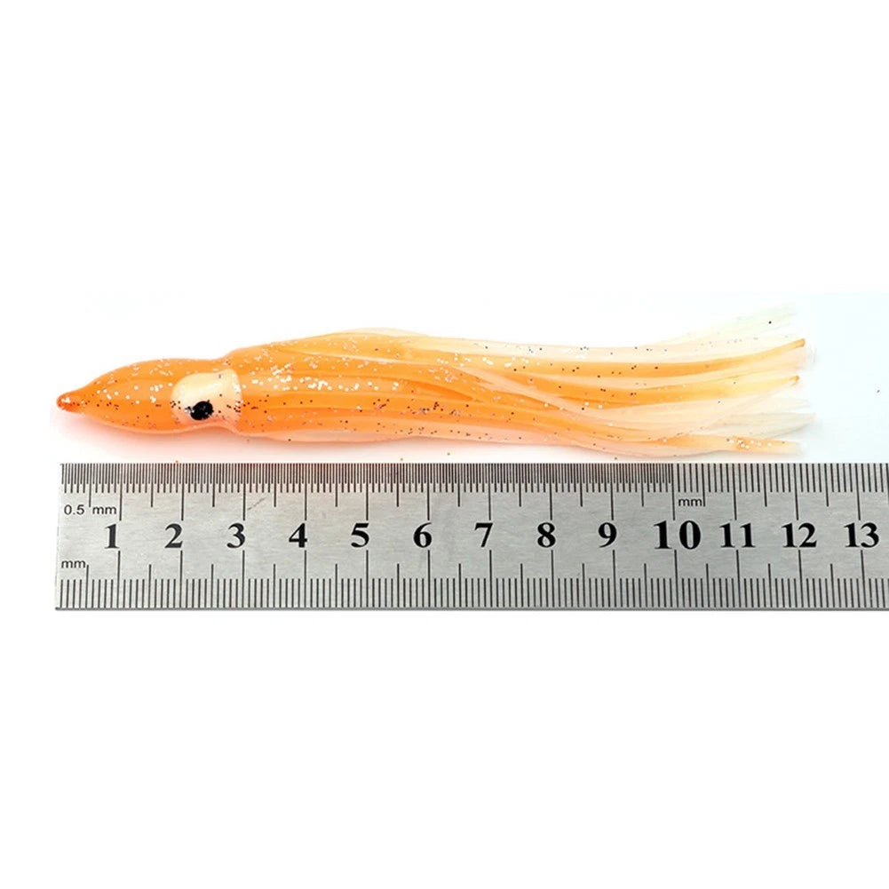 Squid Lure Soft Bait for Octopus Fishing - Luminous Color Simulation