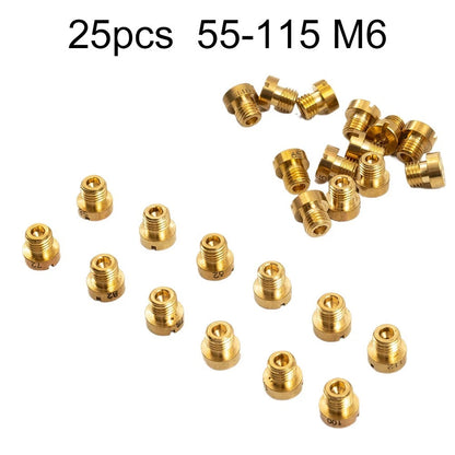 Carburetor Nozzle Main Jet Fittings Kit for Universal Applications