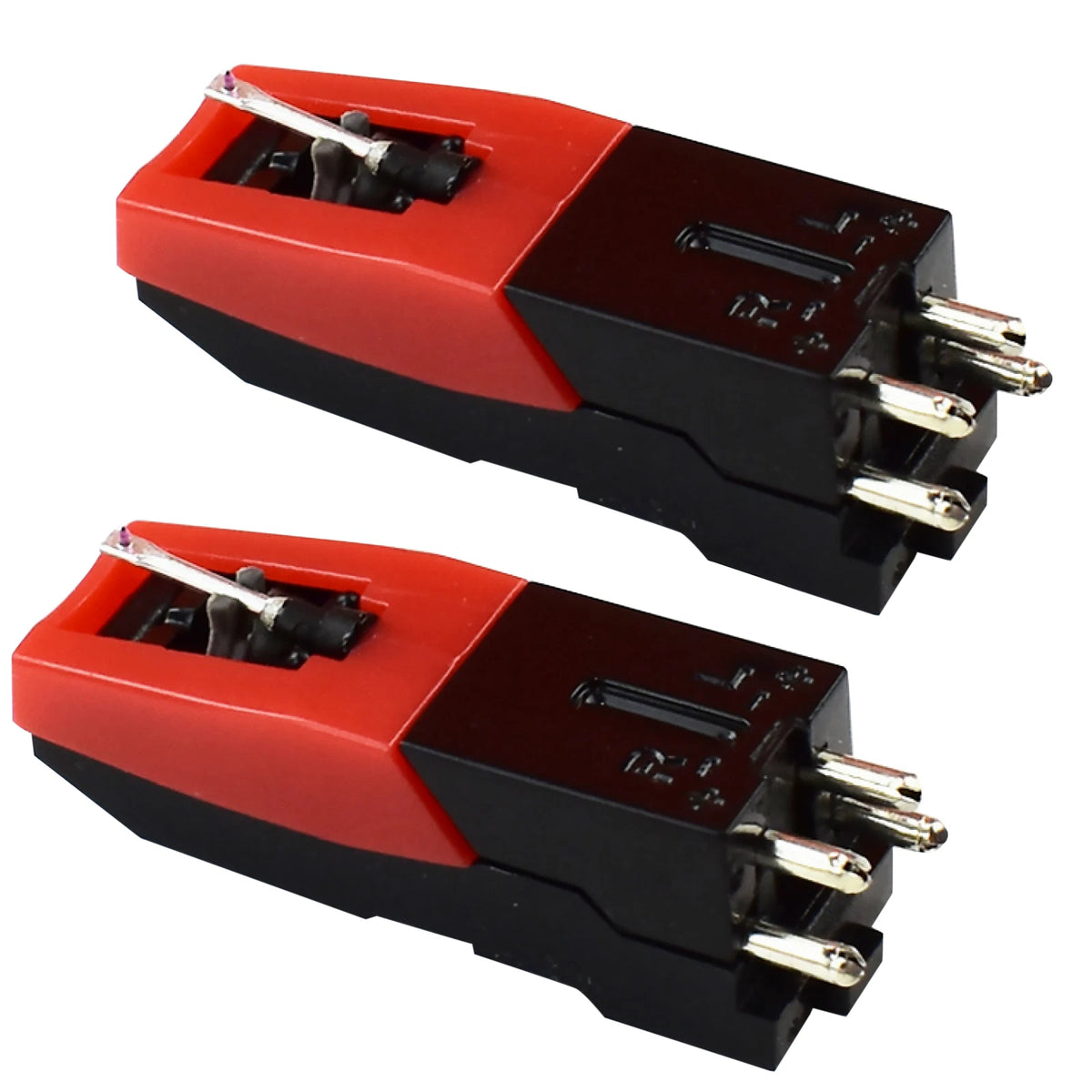 2X Turntable Phono Ceramic Cartridge with Stylus Needle for LP Record Player