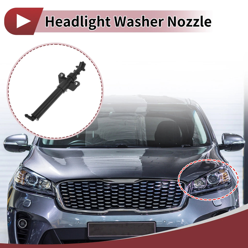 Front Driver Side Headlight Washer Nozzle for Volvo V40 (No. 31276117)