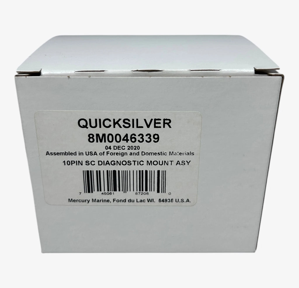 10 Pin SC Diagnostic Mount Assembly for Mercury Quicksilver (OEM)