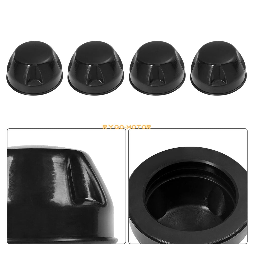 Set of 4 Center Wheel Hub Cap Covers for Yamaha Big Bear Grizzly Kodiak (400-450)