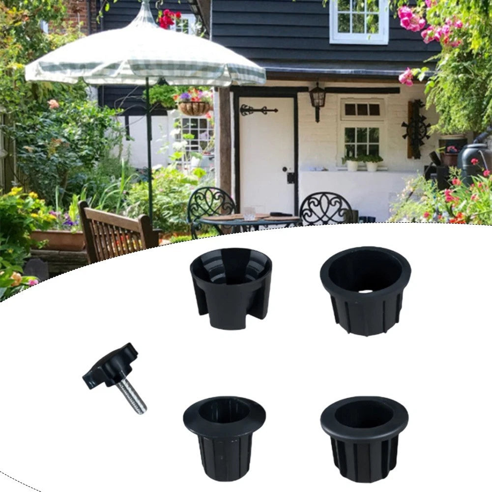 Sun Umbrella Base Bracket with Plastic Pipe Sleeves 32mm 38mm 48mm