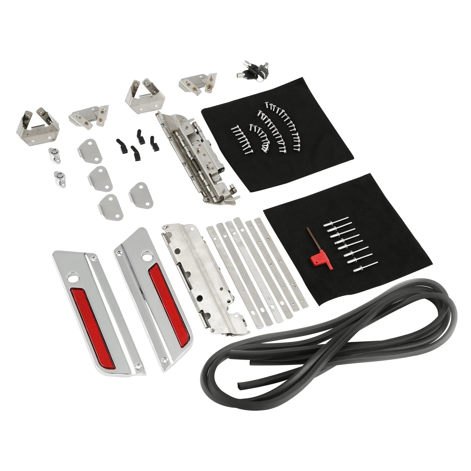 Latch Hinge Lock Kit for Harley Touring Glide (1993–2013)