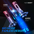 2X H7 LED Headlight Bulbs 20000LM 6500K for