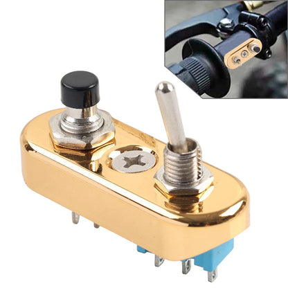 Toggle Push Button Switch for Harley 7/8" 1" Handlebar (No Part Numbers)
