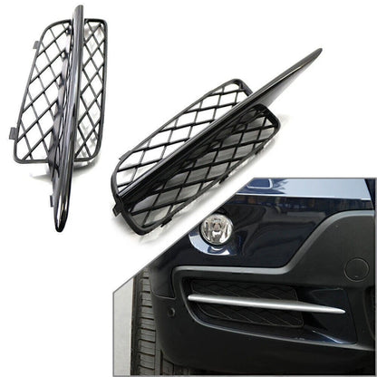 2X Front Bumper Fog Light Grille for BMW X5 E70 (2007–2010)