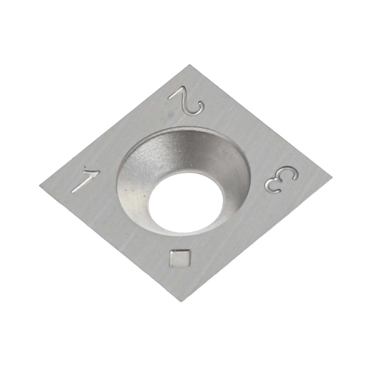 10-Pack Square Carbide Blades for Hardwood Cutting
