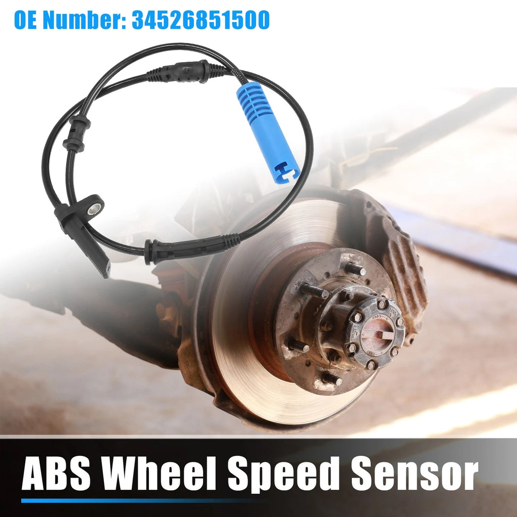 1Pcs ABS Wheel Speed Sensor for Mini Cooper (2002–2008) No. 34526851500