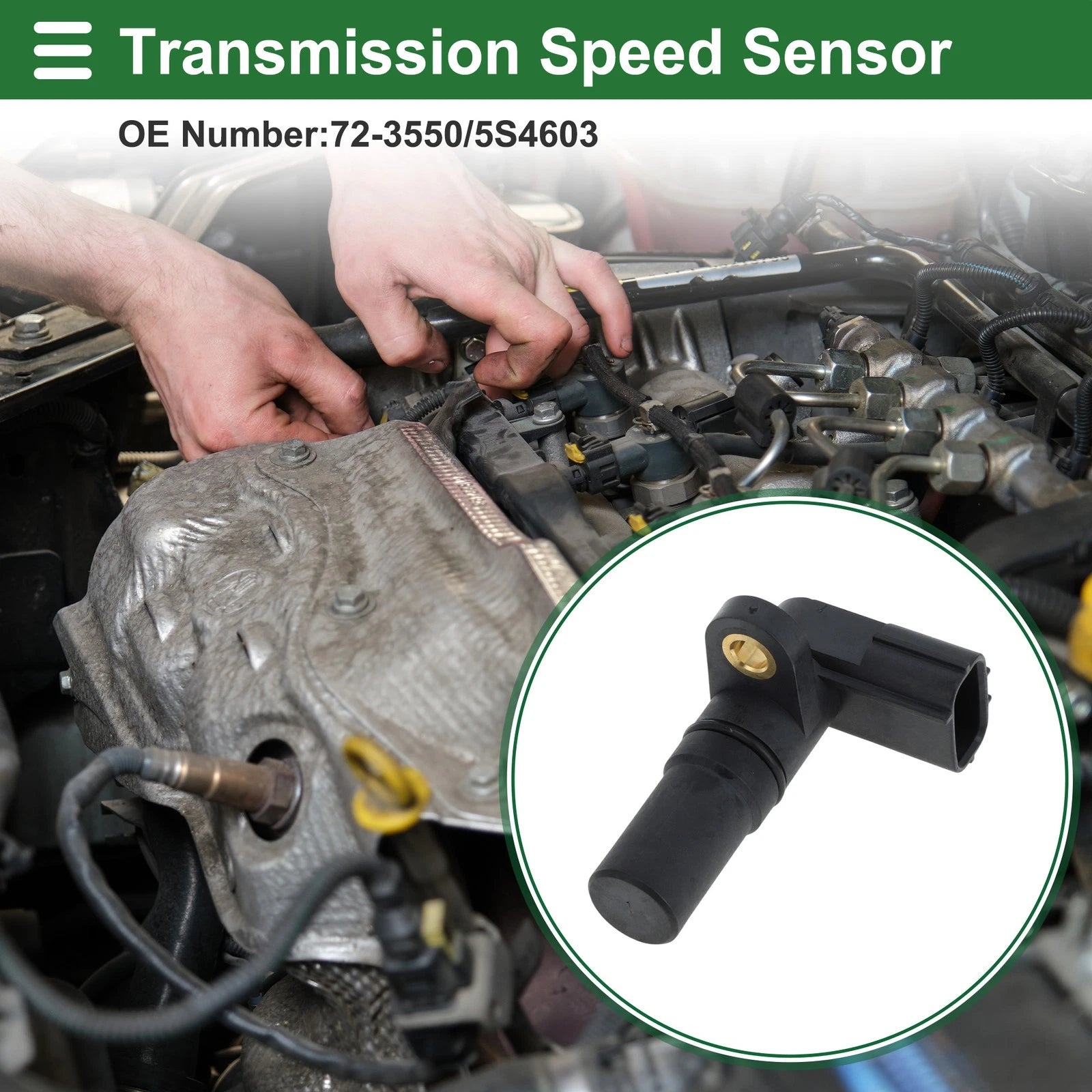 Transmission Speed Sensor Replacement for Honda Civic Hybrid (2006–2011)