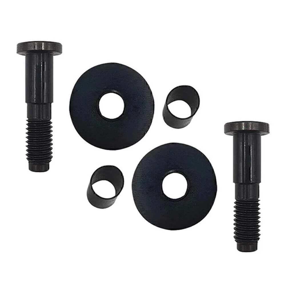 1 Pair Black Tailgate Door Latch Striker Bolt Set for Chevy GMC Cadillac Hummer