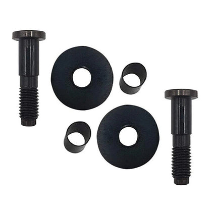 1 Pair Black Tailgate Door Latch Striker Bolt Set for Chevy GMC Cadillac Hummer