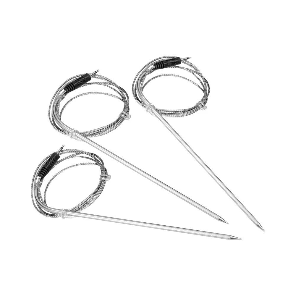 3X BBQ Thermometer Replacement Probe Sensor for 0-300C Monitoring