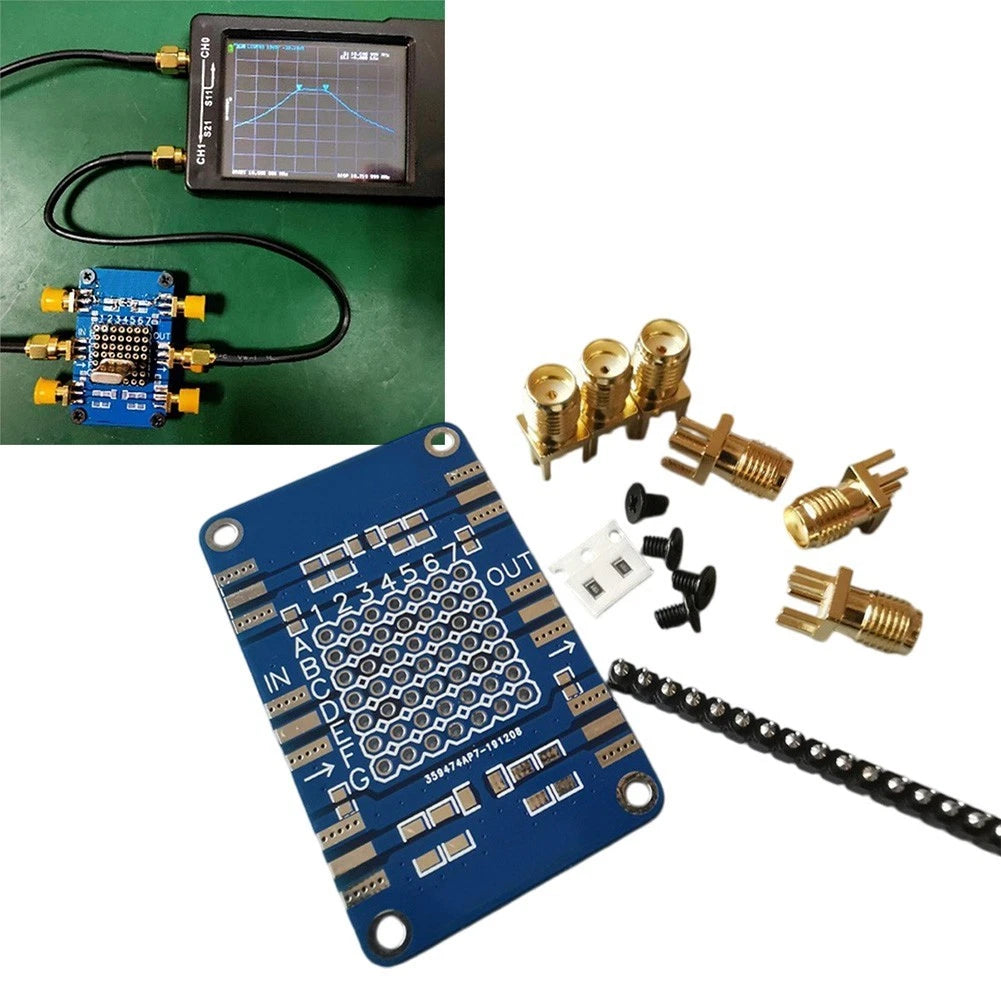 L68A Nano Testboard Kit for Vector Network Analyzer with Copper Studs