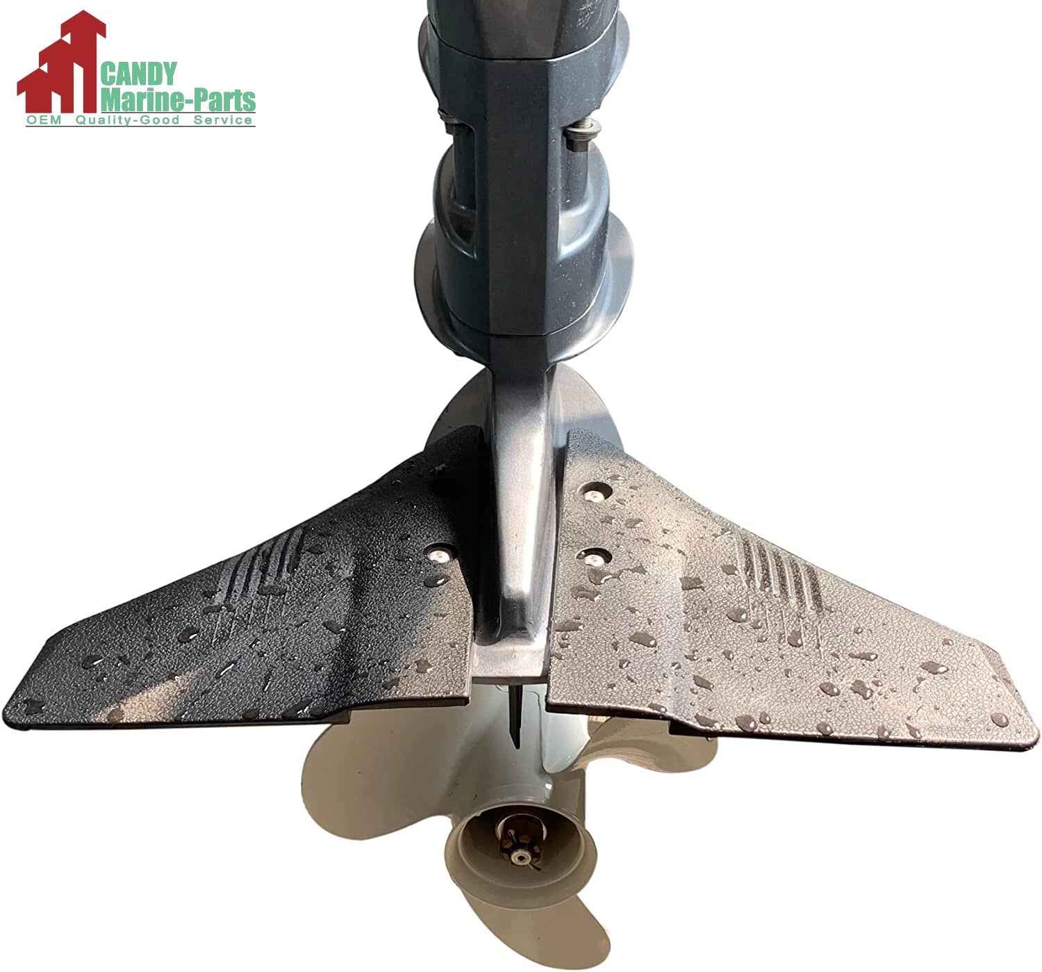 Dual Outboard Motor Hydrofoil Stabilizer for 5 HP-150 HP Outdrive