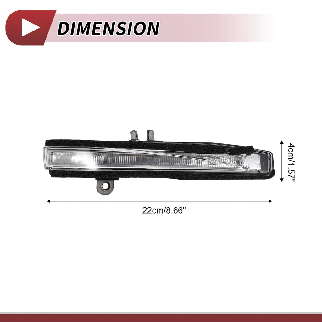 Car Mirror Turn Signal Light Right LED for Hyundai Sonata (2011–2013)
