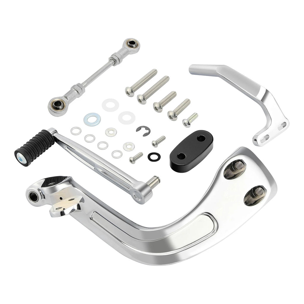 Mid-Controls Shift & Brake Side Kit for Harley Fat Bob FXFB (2018–2025) Chrome