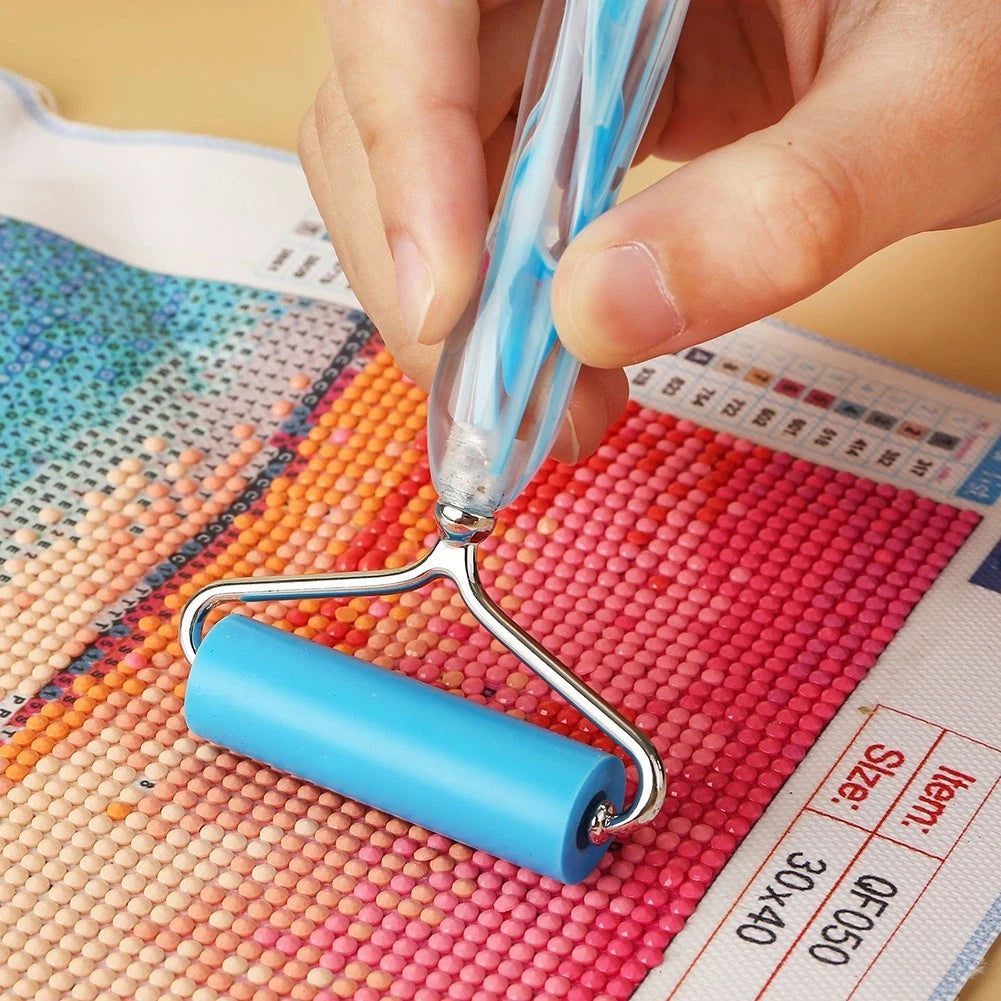 Cross Stitch Roller Tool for Ink Printing Projects