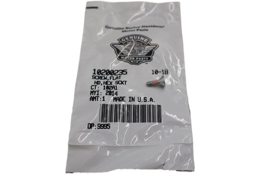 Air Cleaner Screw Flat Head Hex for Harley-Davidson CVO Breakout (2013–2017)
