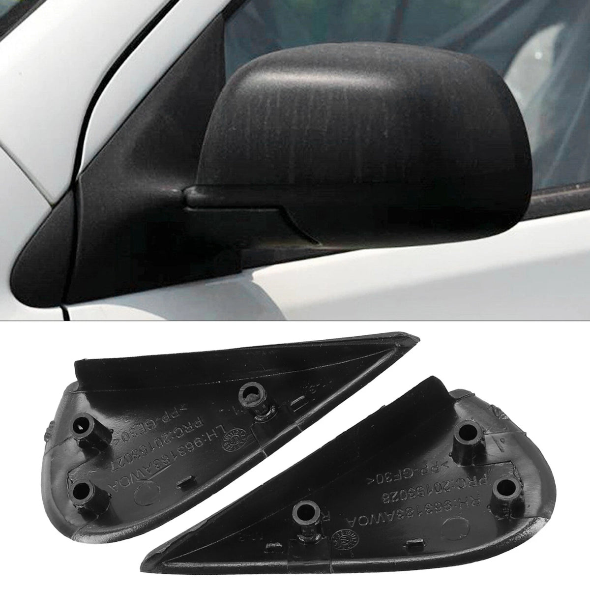OEM Replica Side Mirror Corner Triangle Fender Trim for Nissan Versa (2010–2019)