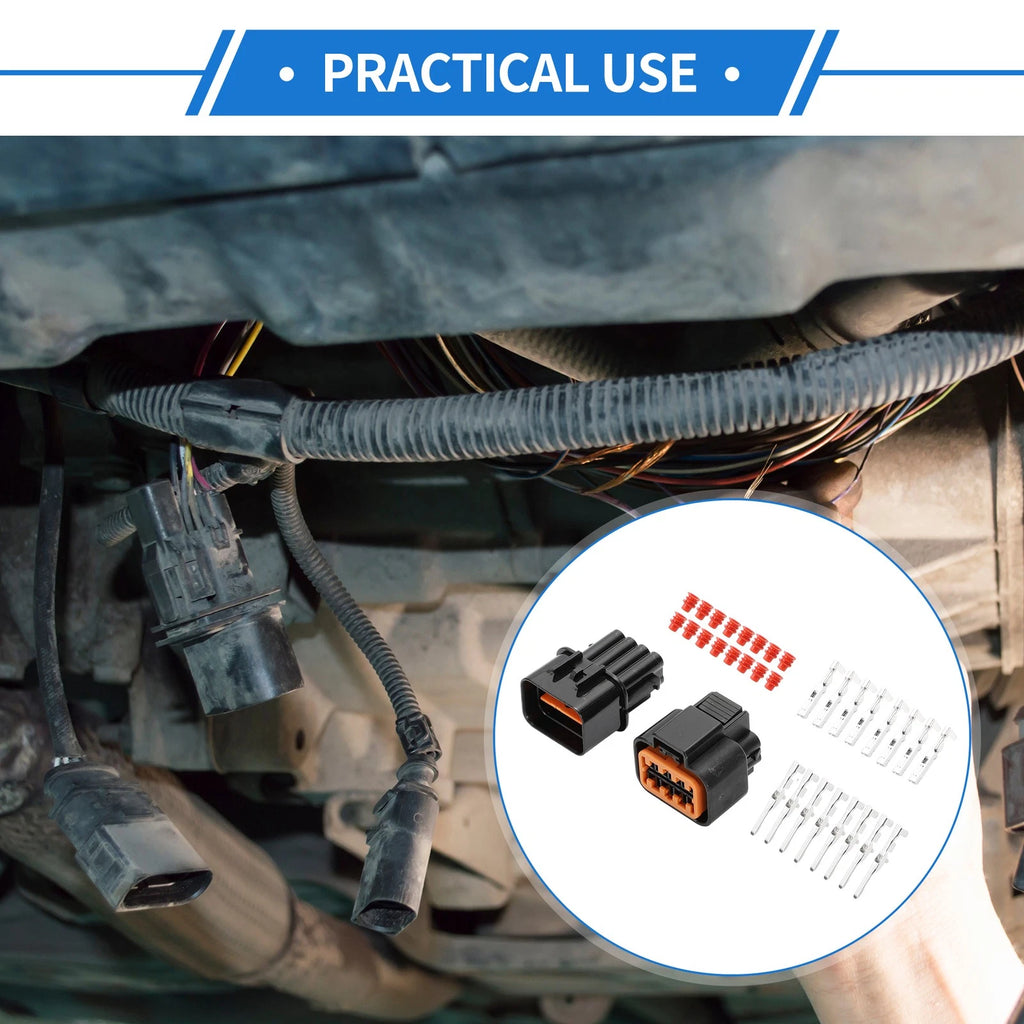 Headlight Connector Plug 8 Pin for Hyundai Kia (1 Set) (2006–2019)