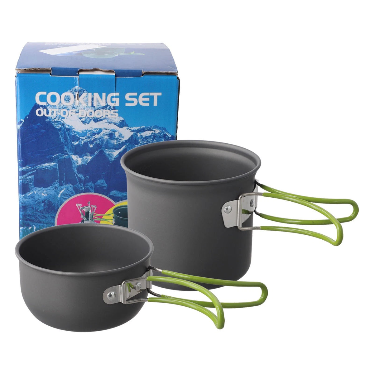 Portable Cookware Set for Outdoor Cooking