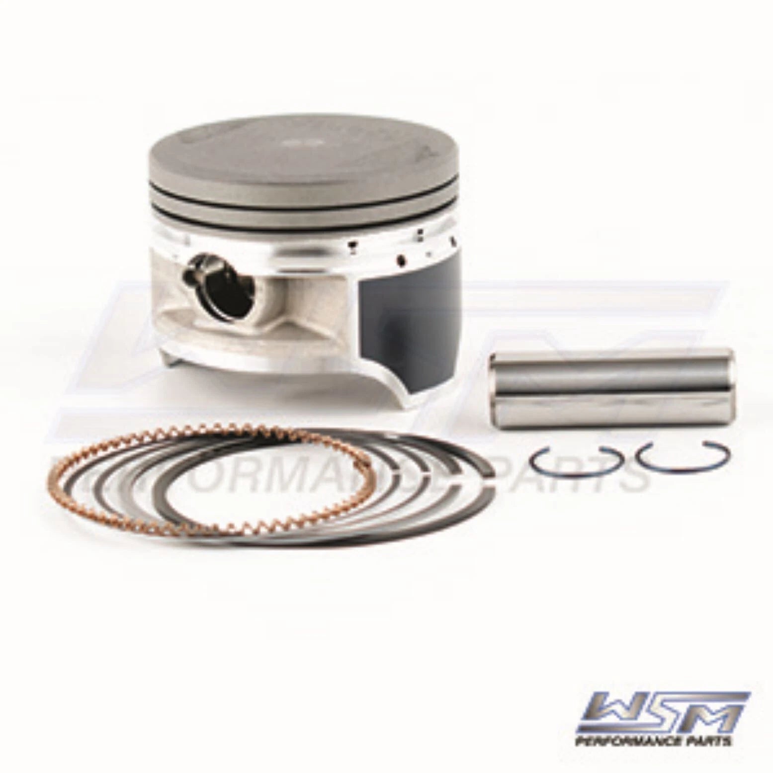 WSM Piston Kit for Kawasaki Bayou 220 (1988–2002) 1.5mm Over - 50-250-09K
