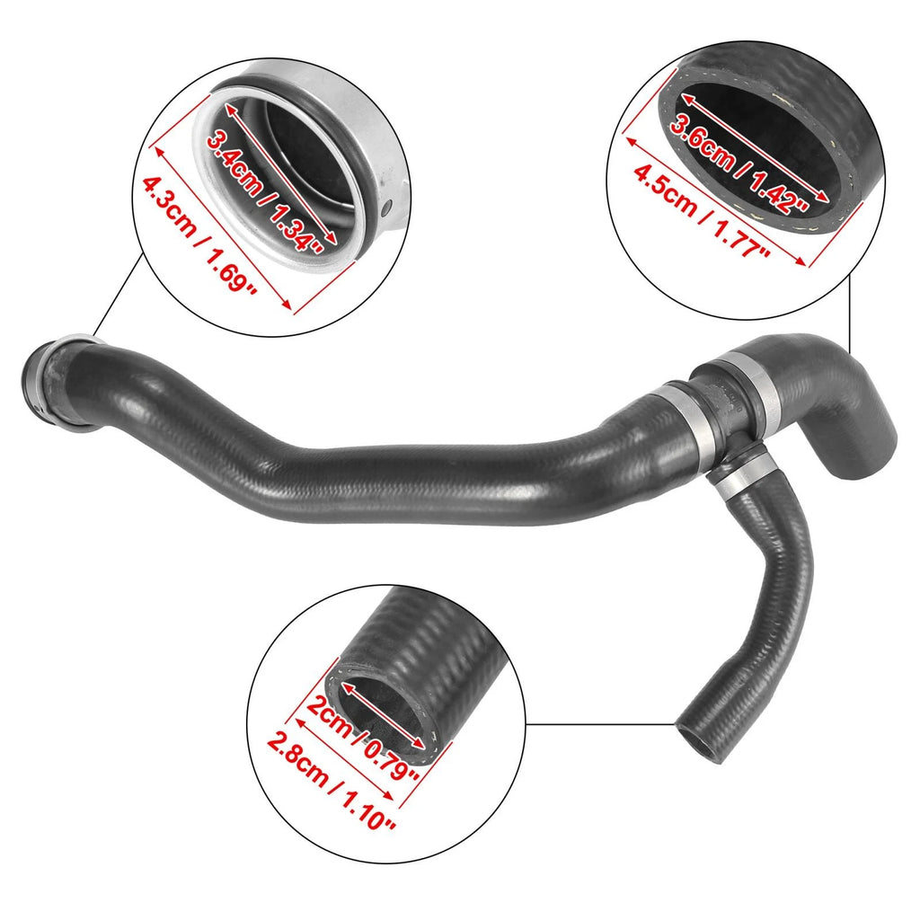 Lower Radiator Coolant Hose for Mercedes-Benz ML350 (2006–2011)